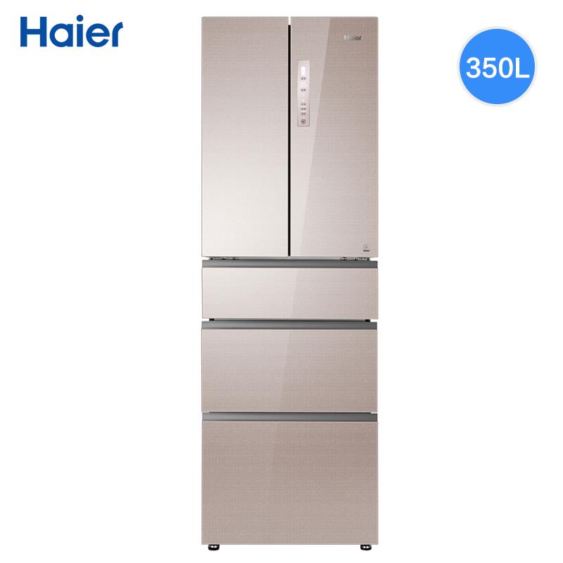 海尔（Haier）350升对开抽屉式无霜冰箱BCD-350WDCM
