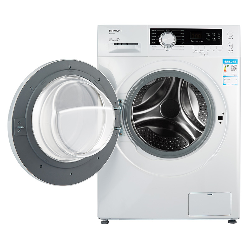 日立洗衣机 10公斤滚筒 bd-100cve 白色