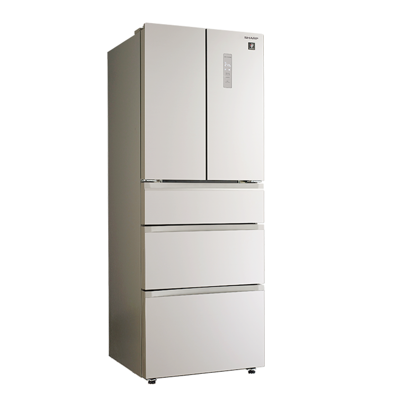 夏普冰箱 399升一级能效五门 bcd-399wfpe-n